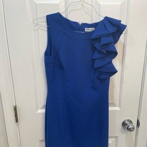 Calvin Klein Royal Blue Dress Size 2